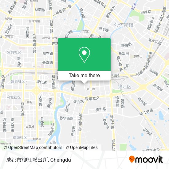 成都市柳江派出所 map