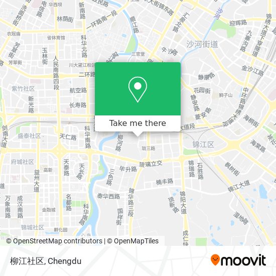 柳江社区 map