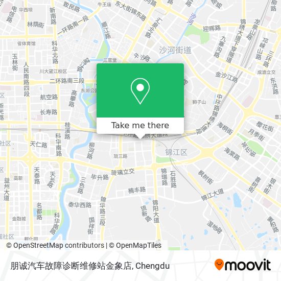 朋诚汽车故障诊断维修站金象店 map