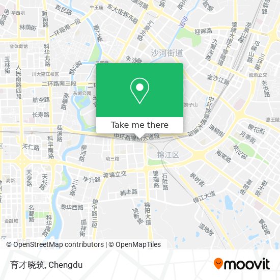 育才晓筑 map