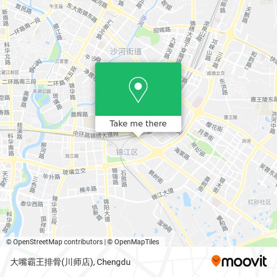 大嘴霸王排骨(川师店) map