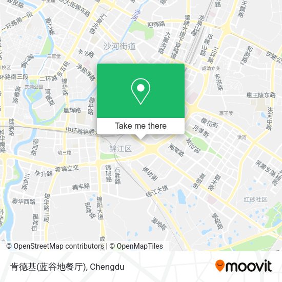 肯德基(蓝谷地餐厅) map