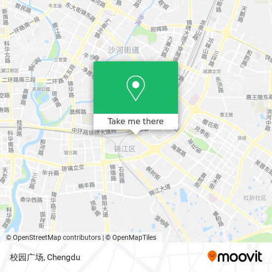 校园广场 map
