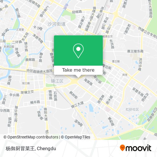 杨御厨冒菜王 map