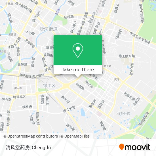 清风堂药房 map