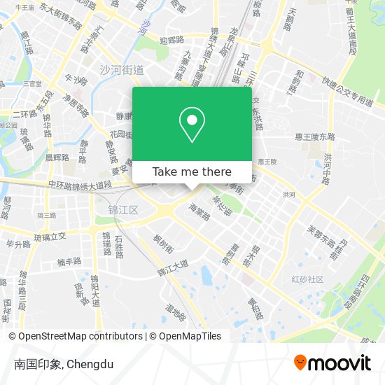 南国印象 map