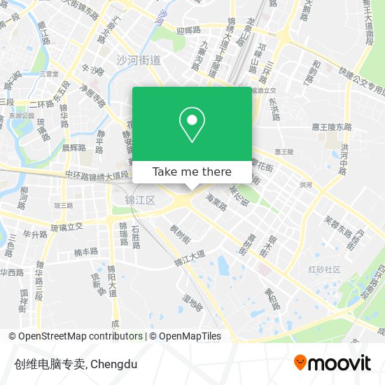 创维电脑专卖 map