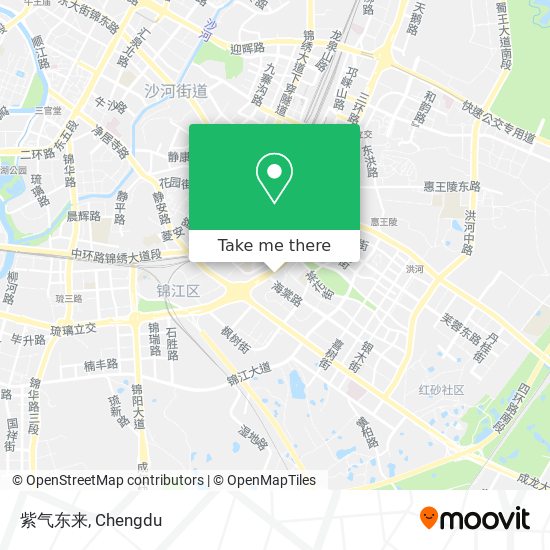 紫气东来 map