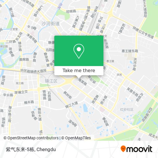 紫气东来-5栋 map