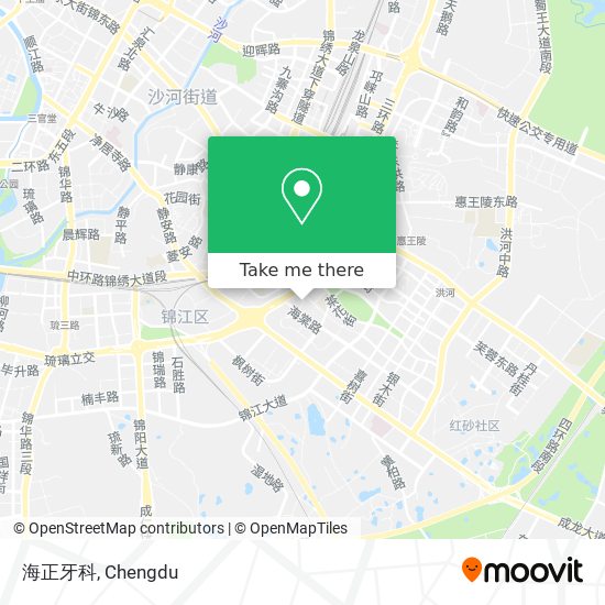 海正牙科 map