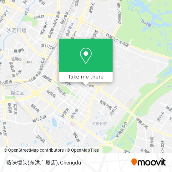 蒸味馒头(东洪广厦店) map