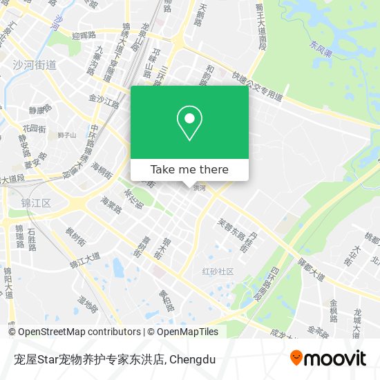 宠屋Star宠物养护专家东洪店 map