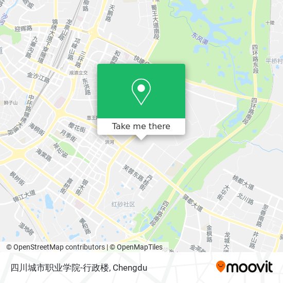 四川城市职业学院-行政楼 map