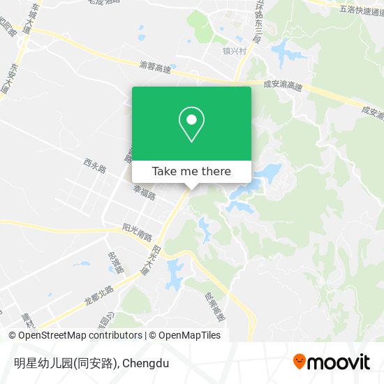 明星幼儿园(同安路) map