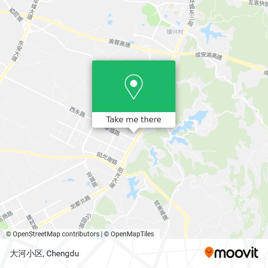 大河小区 map