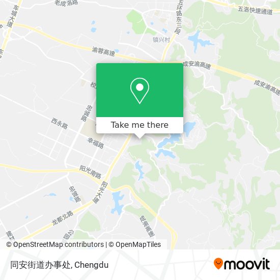 同安街道办事处 map