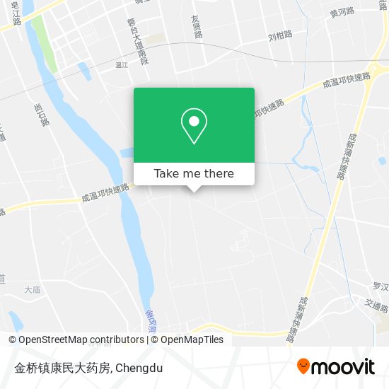金桥镇康民大药房 map
