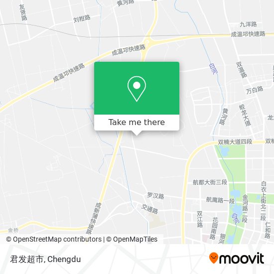 君发超市 map