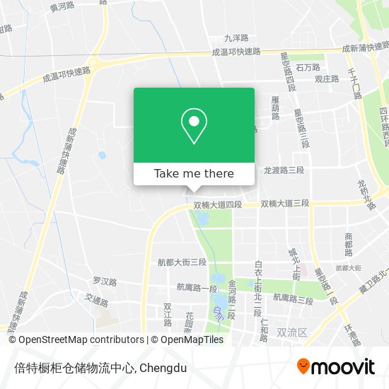 倍特橱柜仓储物流中心 map