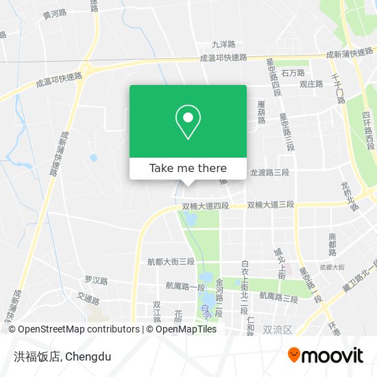 洪福饭店 map