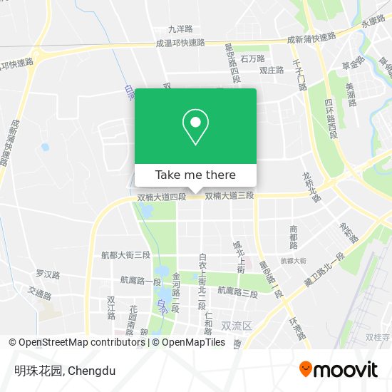明珠花园 map