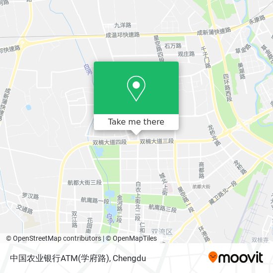 中国农业银行ATM(学府路) map