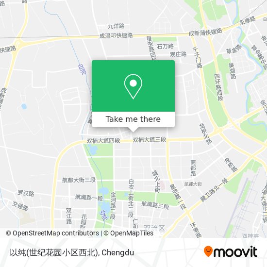 以纯(世纪花园小区西北) map