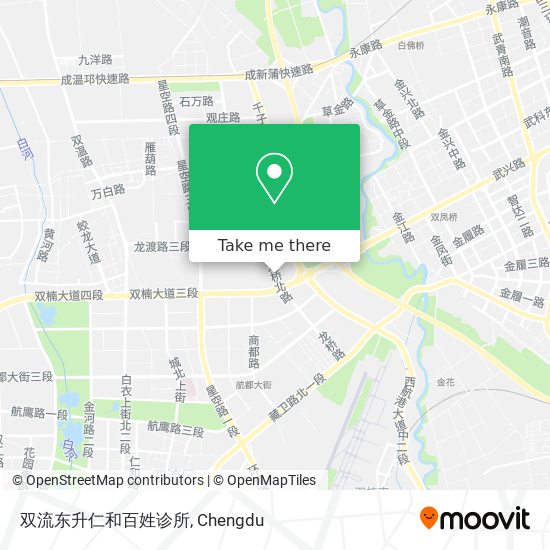 双流东升仁和百姓诊所 map