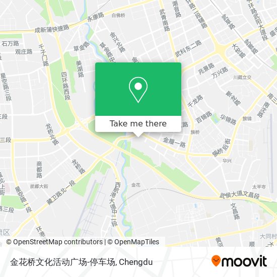金花桥文化活动广场-停车场 map
