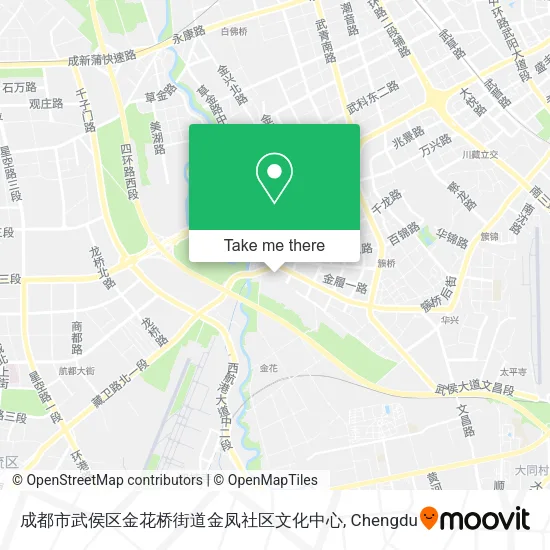 成都市武侯区金花桥街道金凤社区文化中心 map