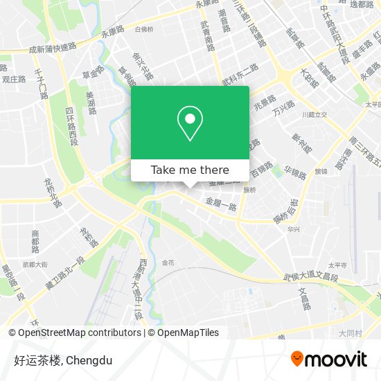 好运茶楼 map