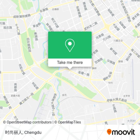 时尚丽人 map
