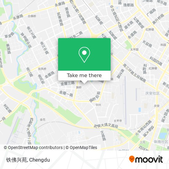 铁佛兴苑 map