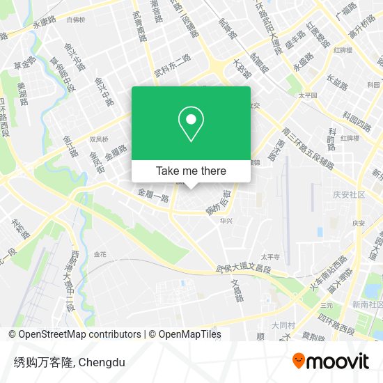 绣购万客隆 map