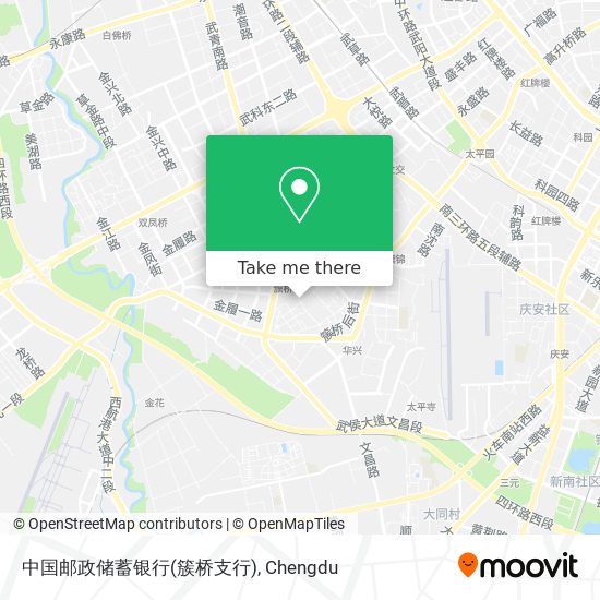 中国邮政储蓄银行(簇桥支行) map