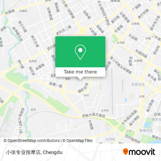 小张专业按摩店 map