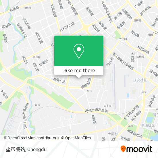 盐帮餐馆 map