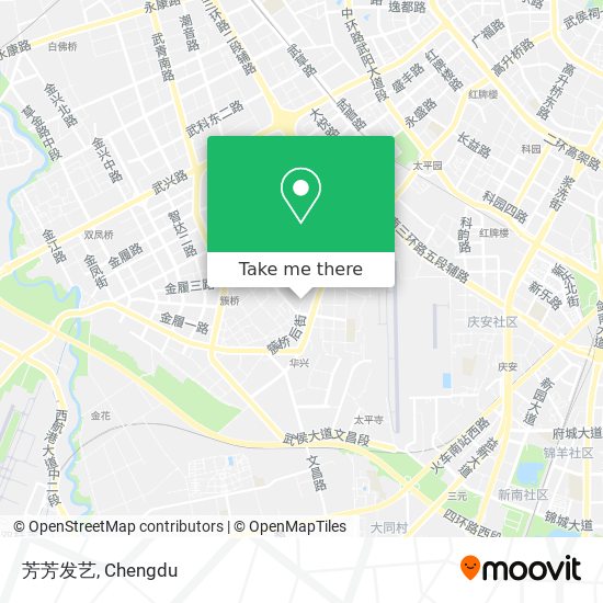 芳芳发艺 map