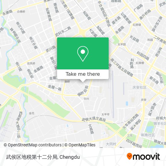 武侯区地税第十二分局 map