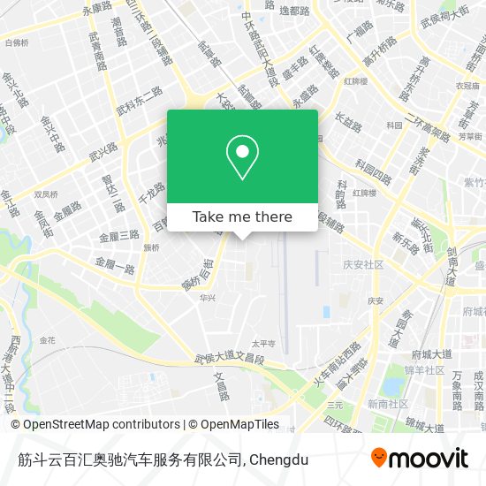 筋斗云百汇奥驰汽车服务有限公司 map