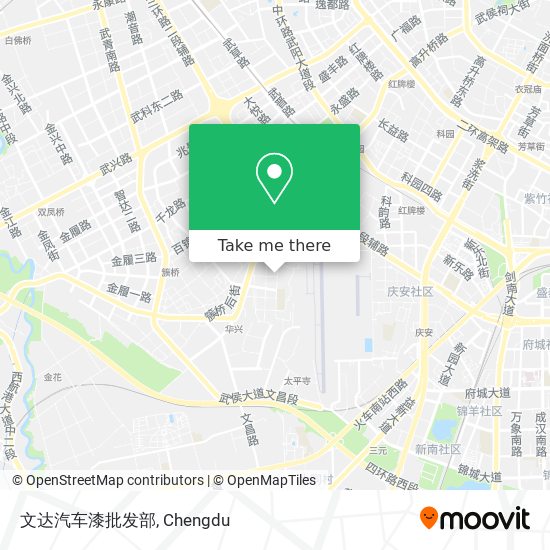 文达汽车漆批发部 map
