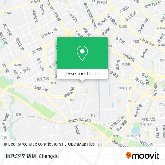 陈氏家常饭店 map