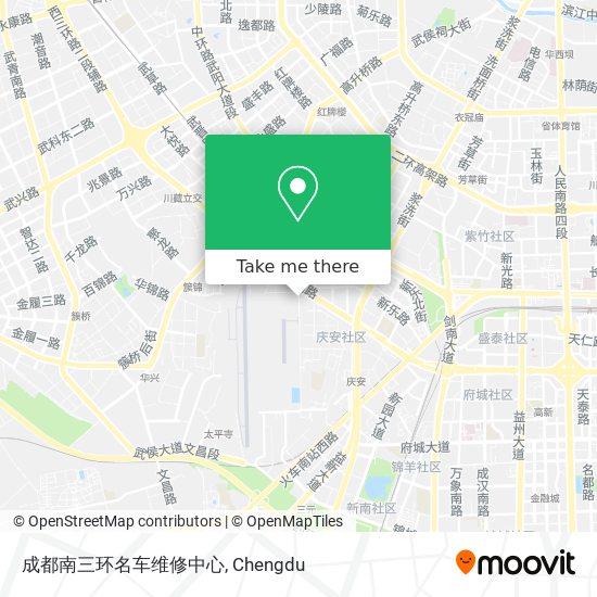 成都南三环名车维修中心 map
