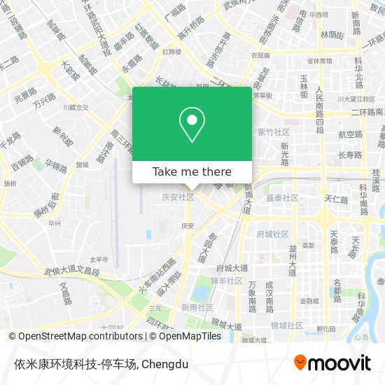 依米康环境科技-停车场 map