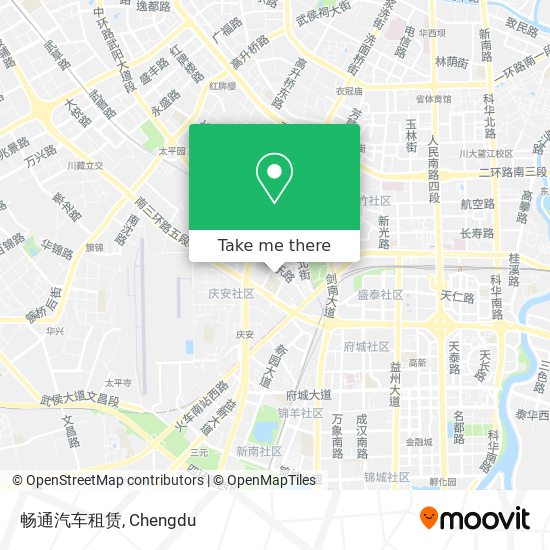 畅通汽车租赁 map