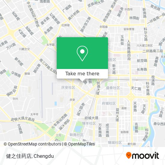 健之佳药店 map