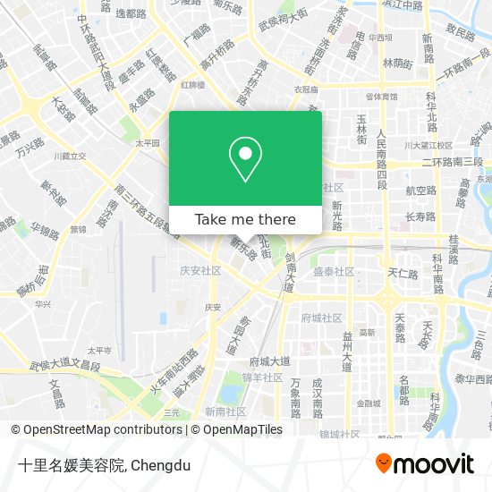 十里名媛美容院 map