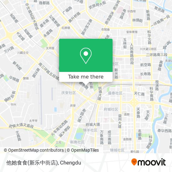 他她食食(新乐中街店) map