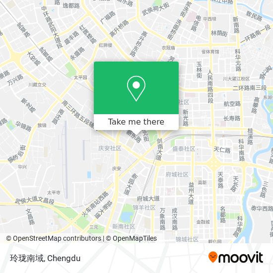 玲珑南域 map