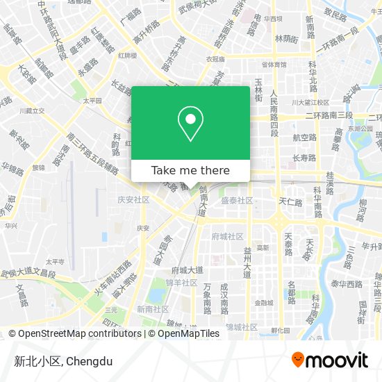 新北小区 map